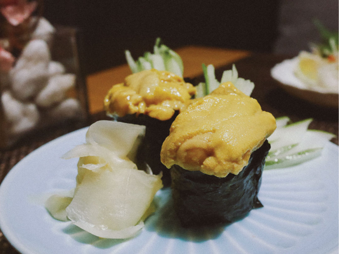 Uni sushi minamisaki