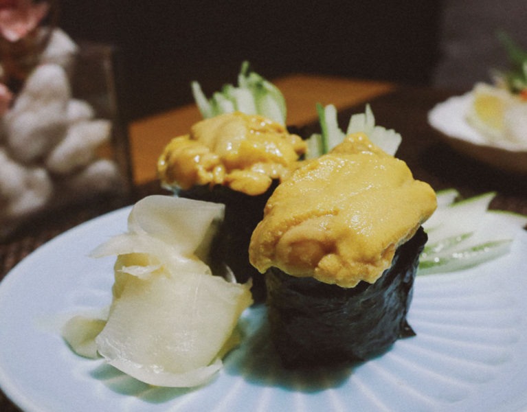 Uni sushi minamisaki
