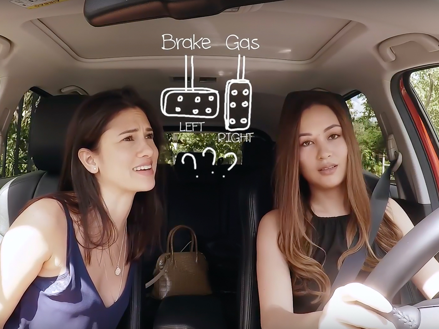Riding in Cars with Girls EP. 1: Bianca teaches Sam - Bianca King