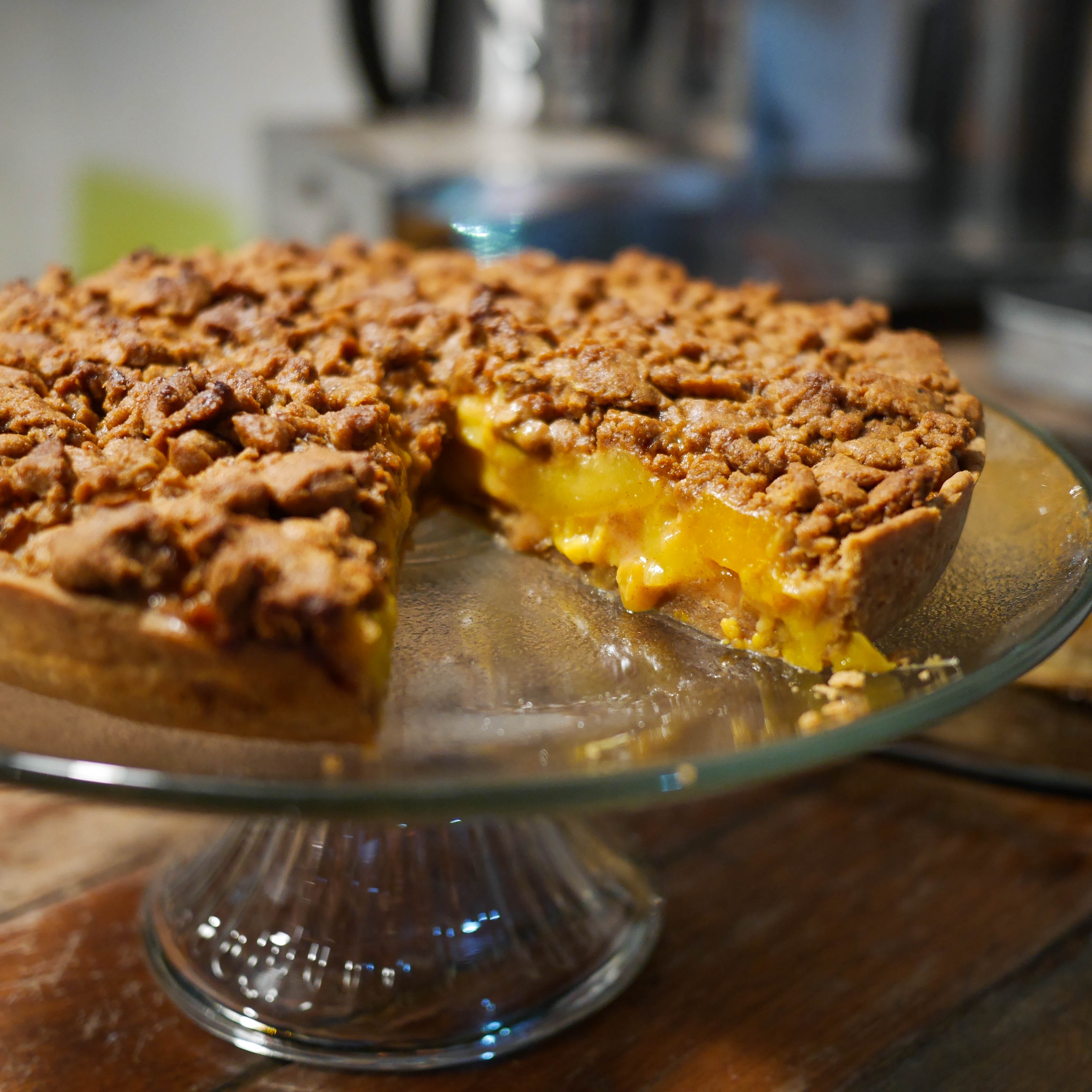 peach mango pie