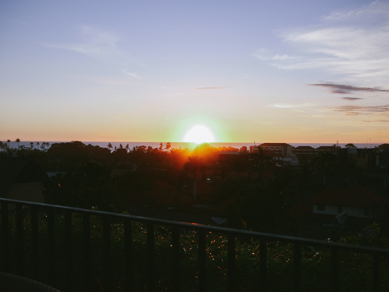 U Paasha roof top at sunset