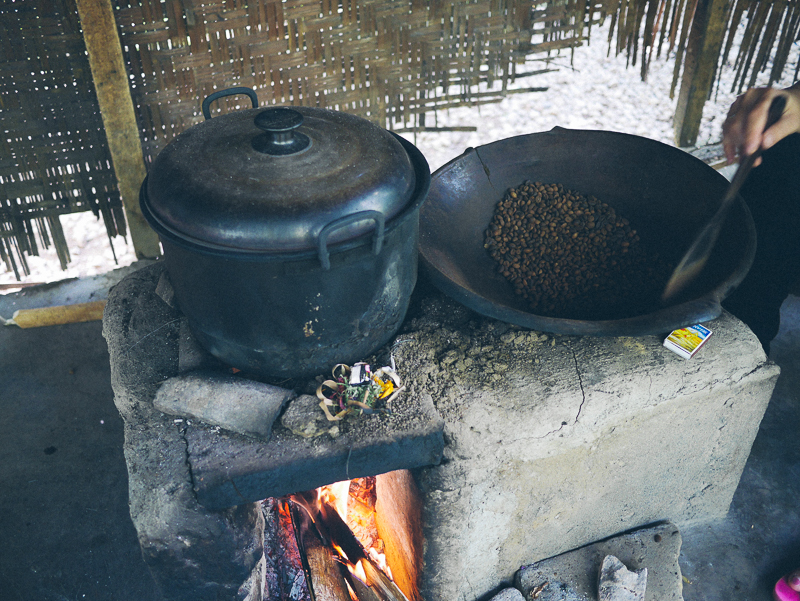 teba sari bali agrotourism coffee traditional roasting