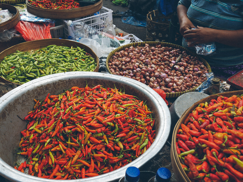 ubud market chilies